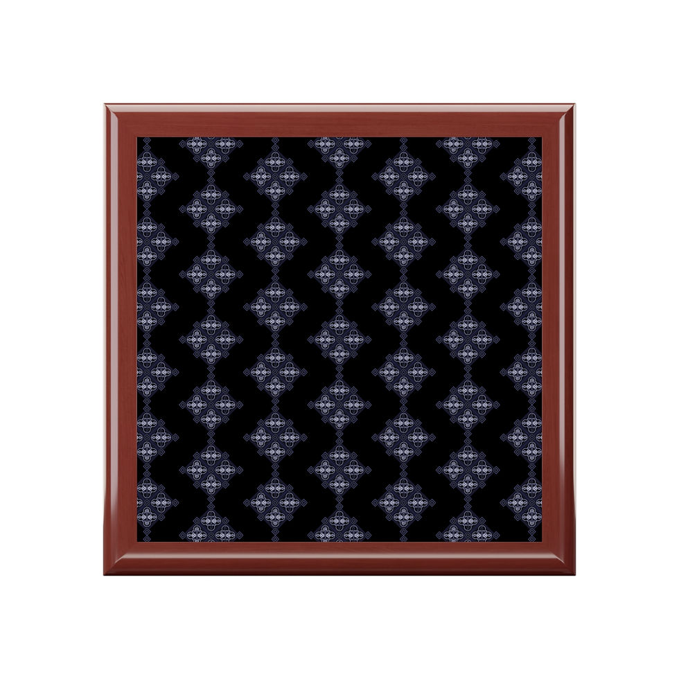 Thumbnail: Jewelry Box é Diamond Blue Black