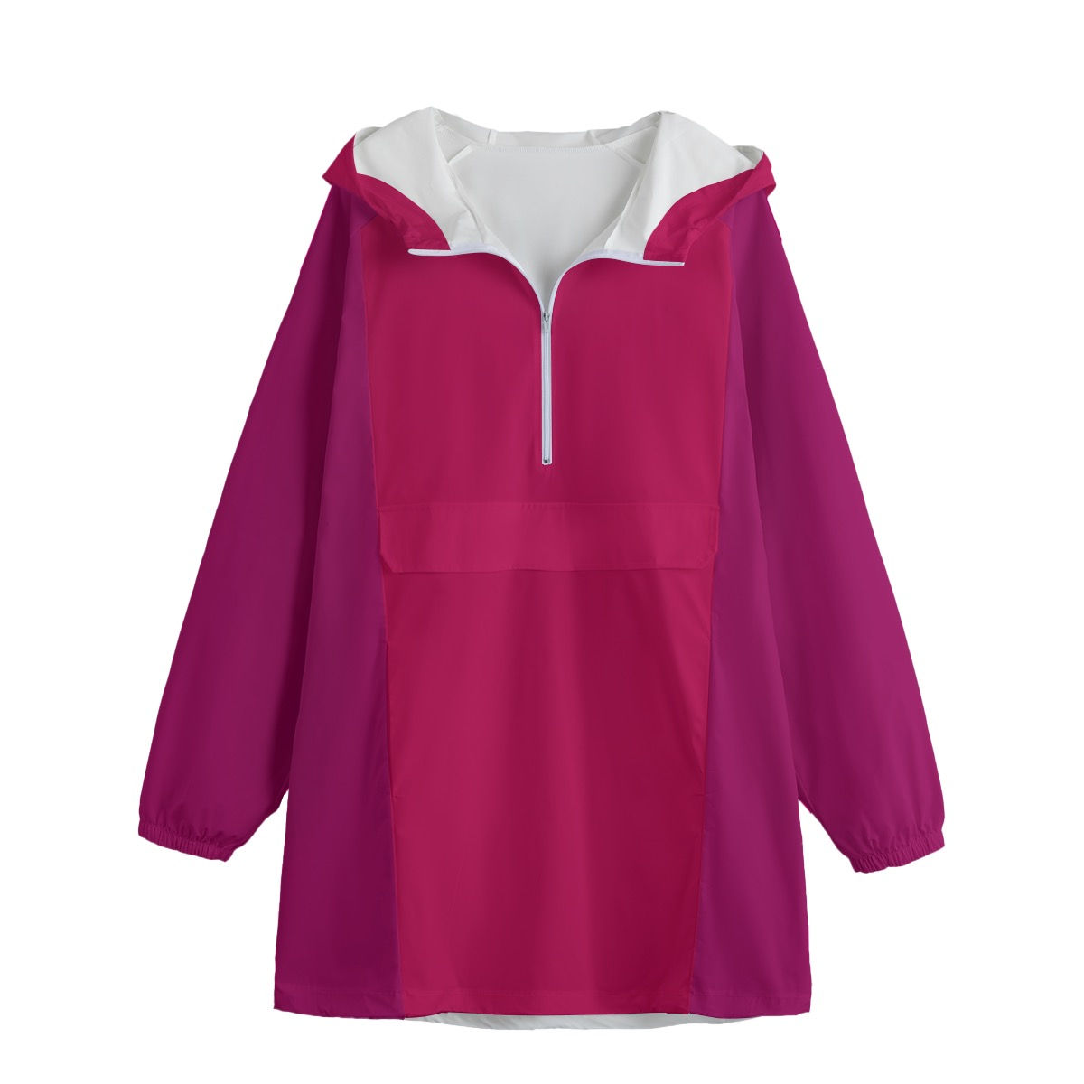 Unisex Windbreaker Magenta Fuchsia