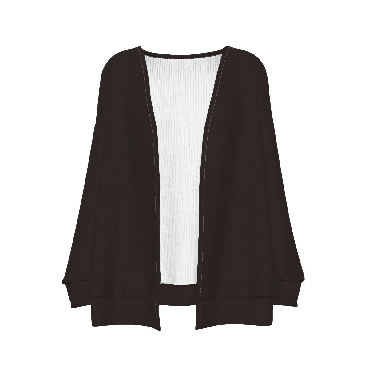 All-Over Print Women's Imitation Knitted Cardigan