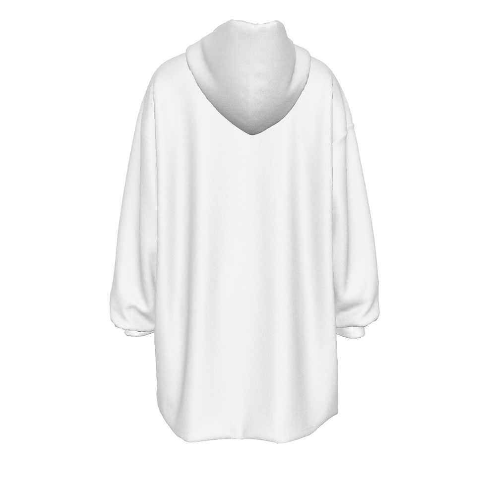 Thumbnail: All-Over Print Women's Sherpa Fleece Hoodie Blanket