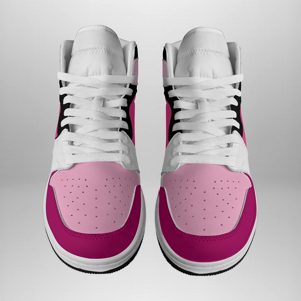 Thumbnail: Women's Athletic Shoes Pink & Black