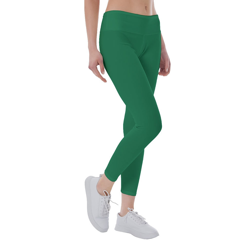 Thumbnail: Yoga Leggings Green