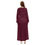 Thumbnail: Ladies Lightweight Versatile Long Coat Dark Berry
