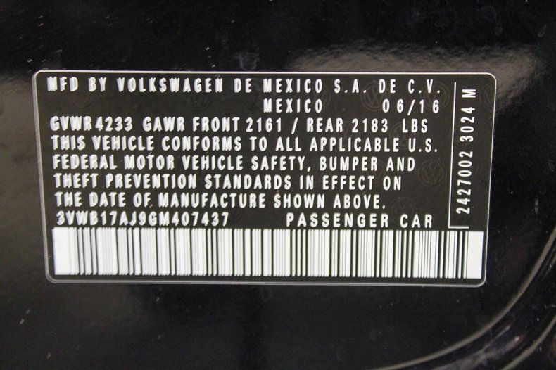 Miniatura: volkswagen jetta año 2016