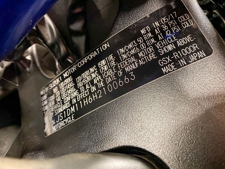 Miniatura: Suzuki GSX-R1000 2017