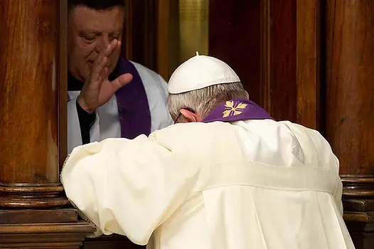 Pope confessing.webp