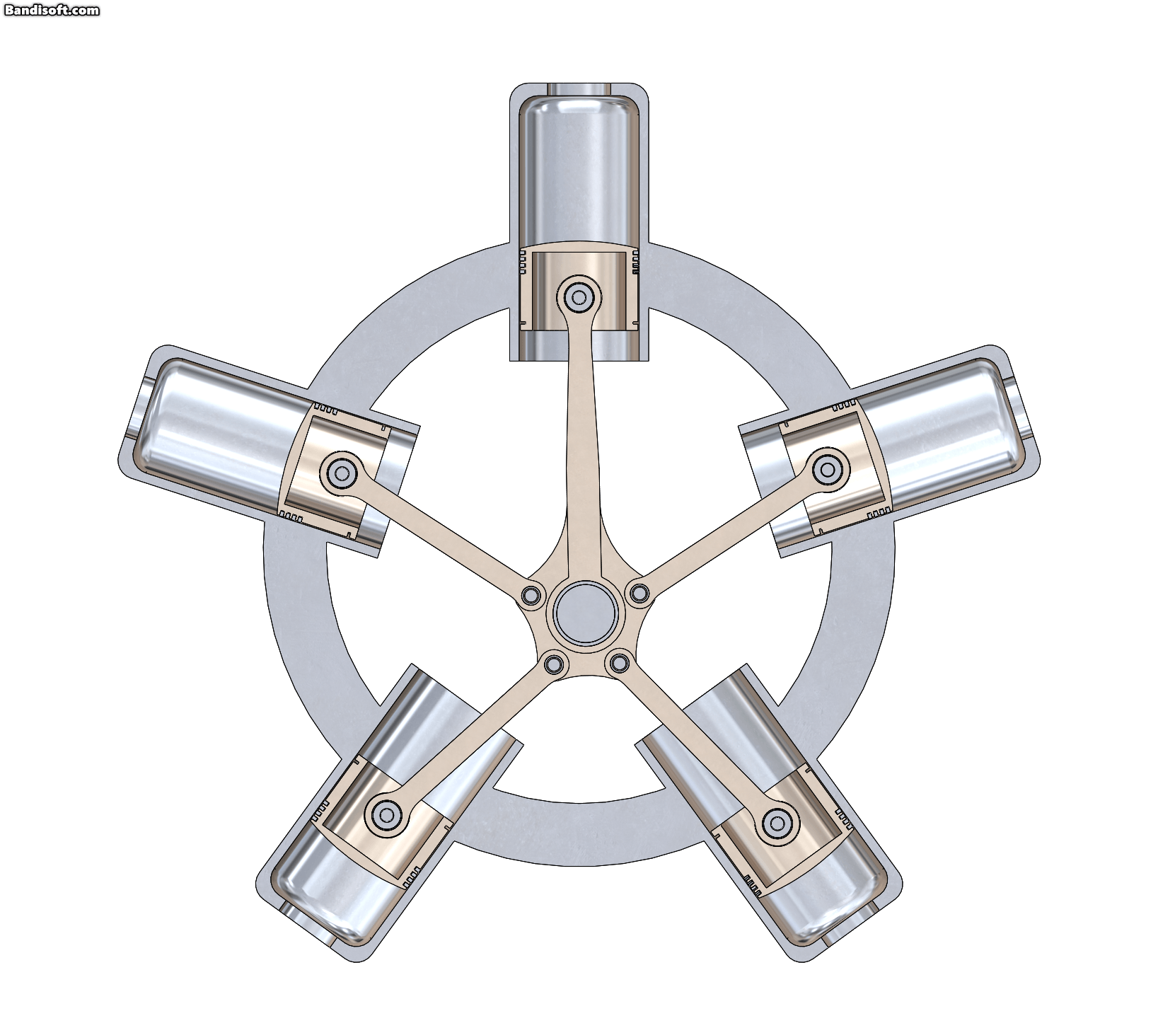 Radial Engine Section View.gif