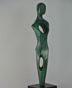STANDING TALL 14"X4" bronze