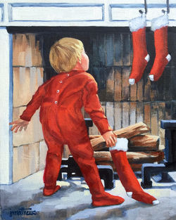 Wonder, 8x10 Oil $395