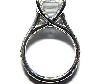 Lab Diamond Ring
