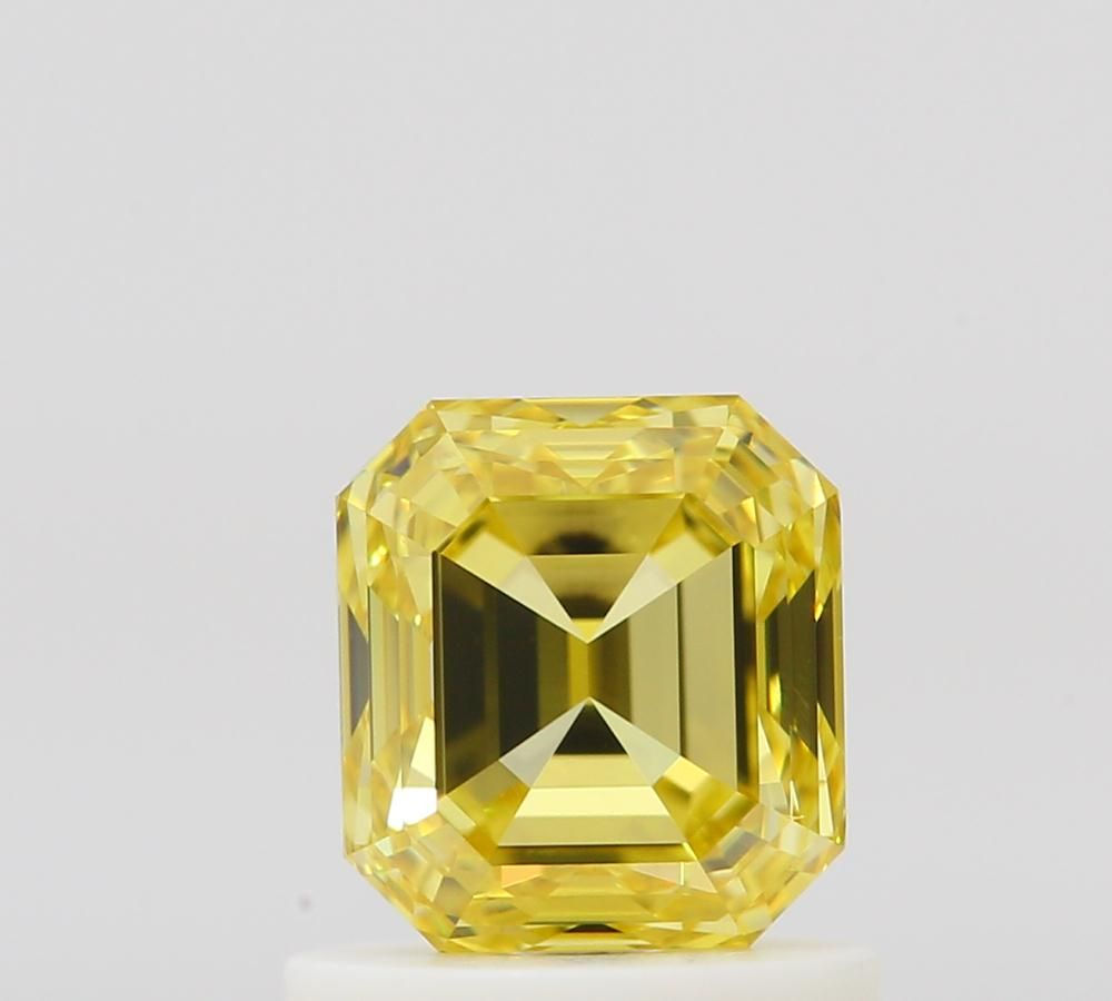 1.01ct Emerald - Vivid Yellow - IF - NYD3900