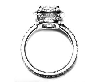 Lab Diamond Ring