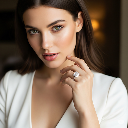 Radiant Diamond Ring