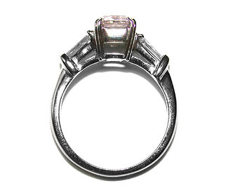 Lab Diamond Ring