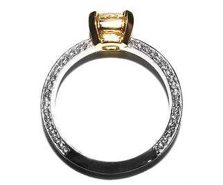 Lab Diamond Ring