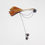 Thumbnail: Ginkgo Leaf & Natural Pearl Brooch