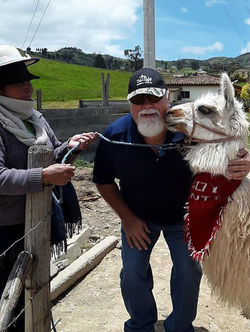 Pastor Don's new friend in Ecuador, Paco