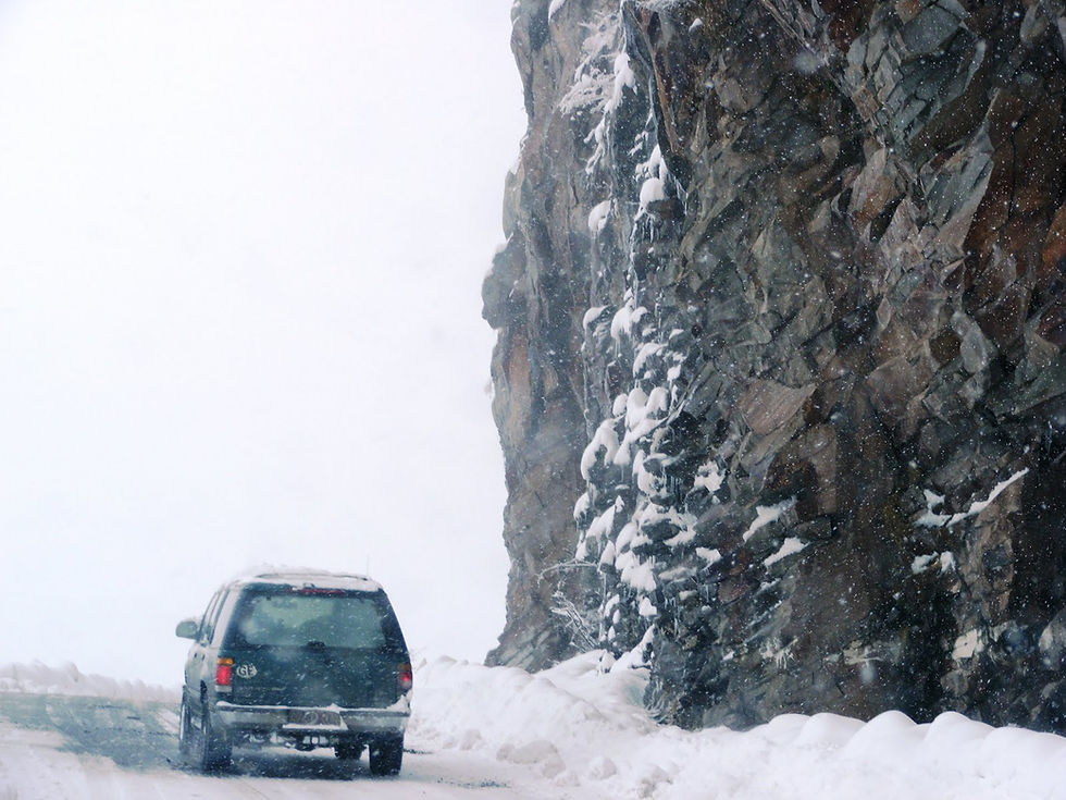 En route to Gudauri