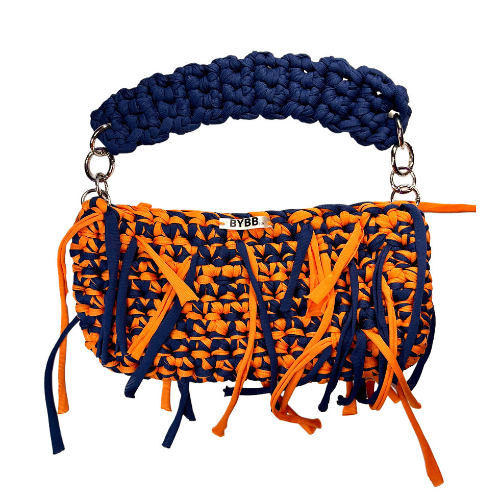 Miniatura: BOLSA MANILA LARANJA 