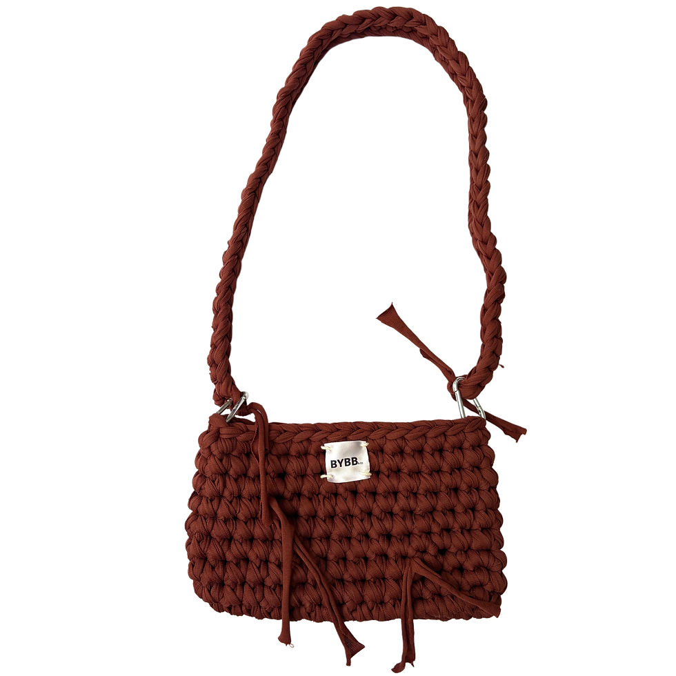 Miniatura: BOLSA CARTAGENA MARROM