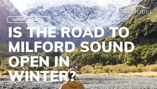 Article on the Milford Road in winter