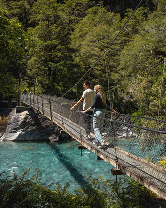 Walk to Marian Falls with Milford Sound Luxe Tours