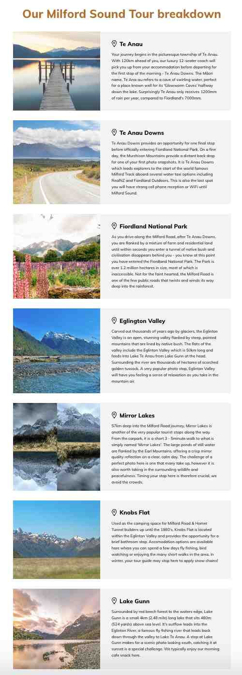 Luxe Tours NZ Website