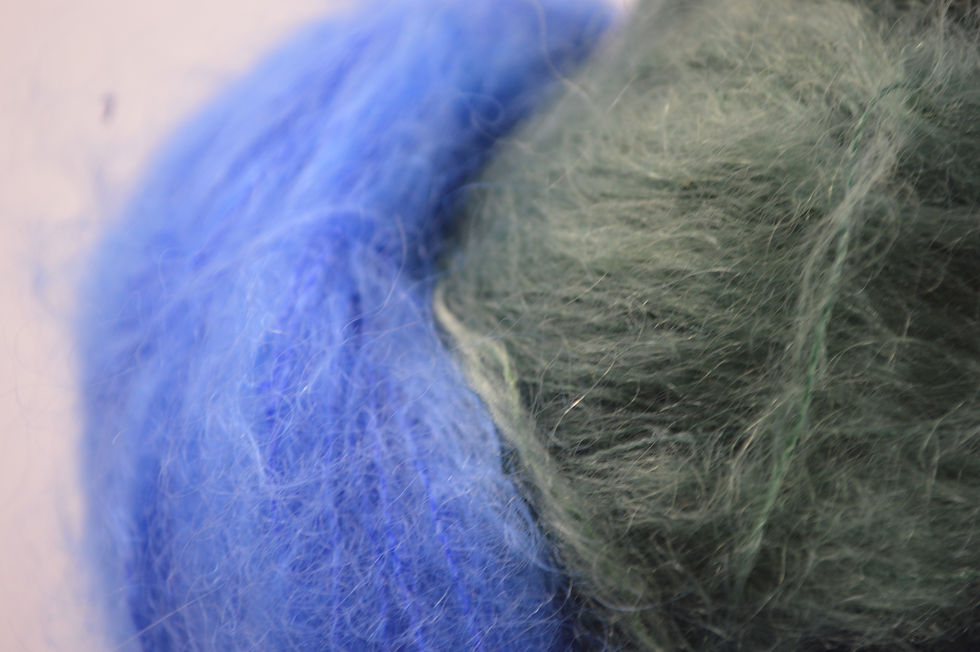 Thumbnail: Blue and Green Mohair