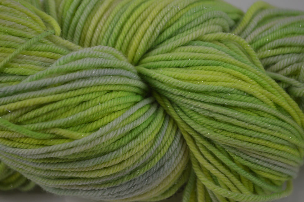 Thumbnail: Lime Green Sparkle DK