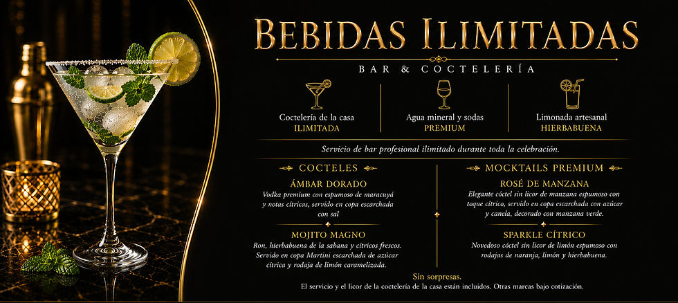 Miniatura: Bebidas ilimitadas del Evento