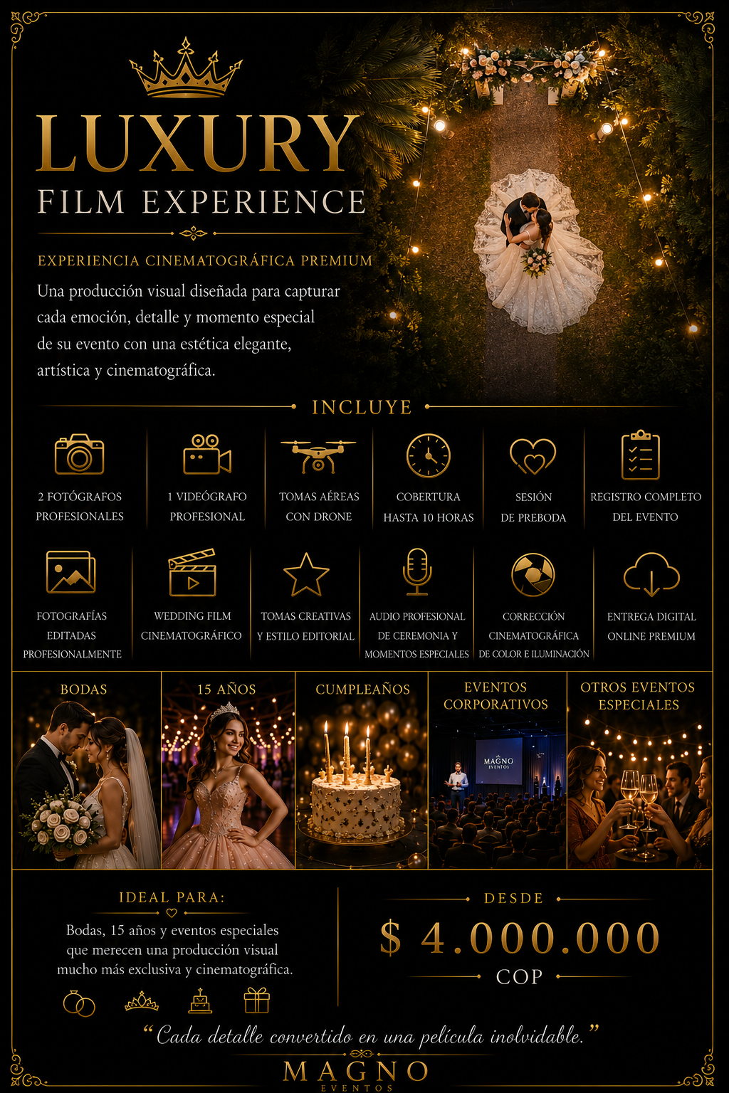 Luxury Film Experience