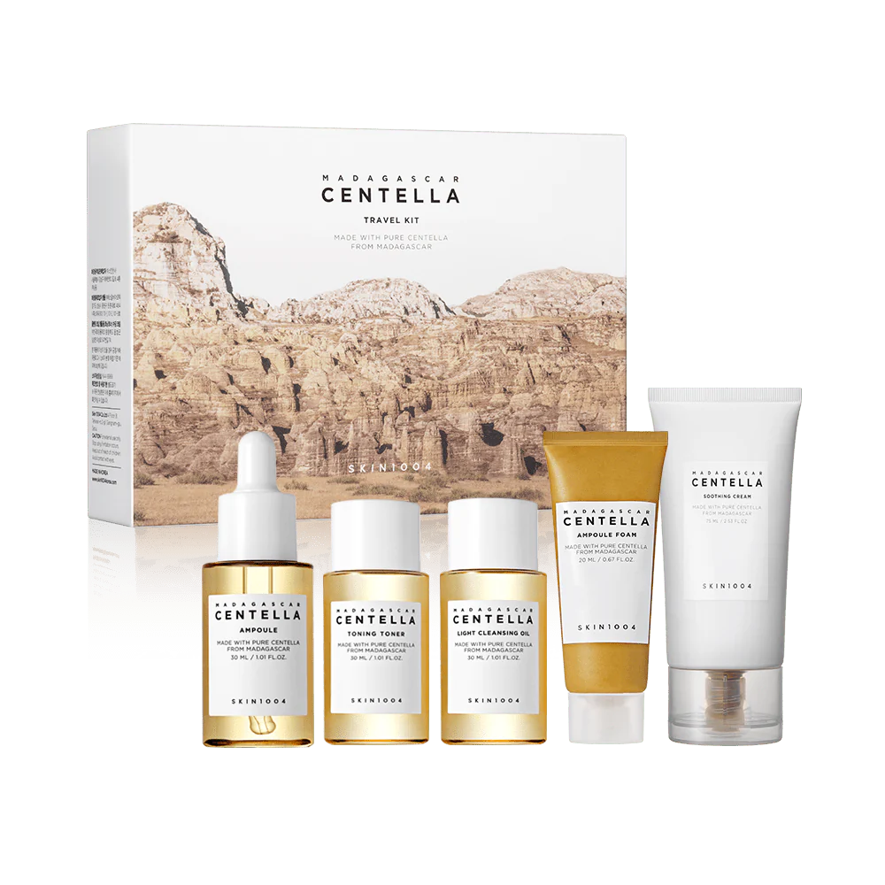 Centella Travel Kit de Rutina Completa