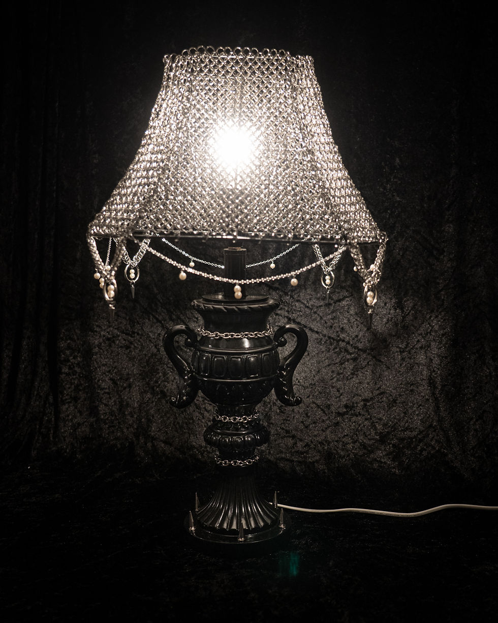 Thumbnail: Goddess Chainmail Lamp