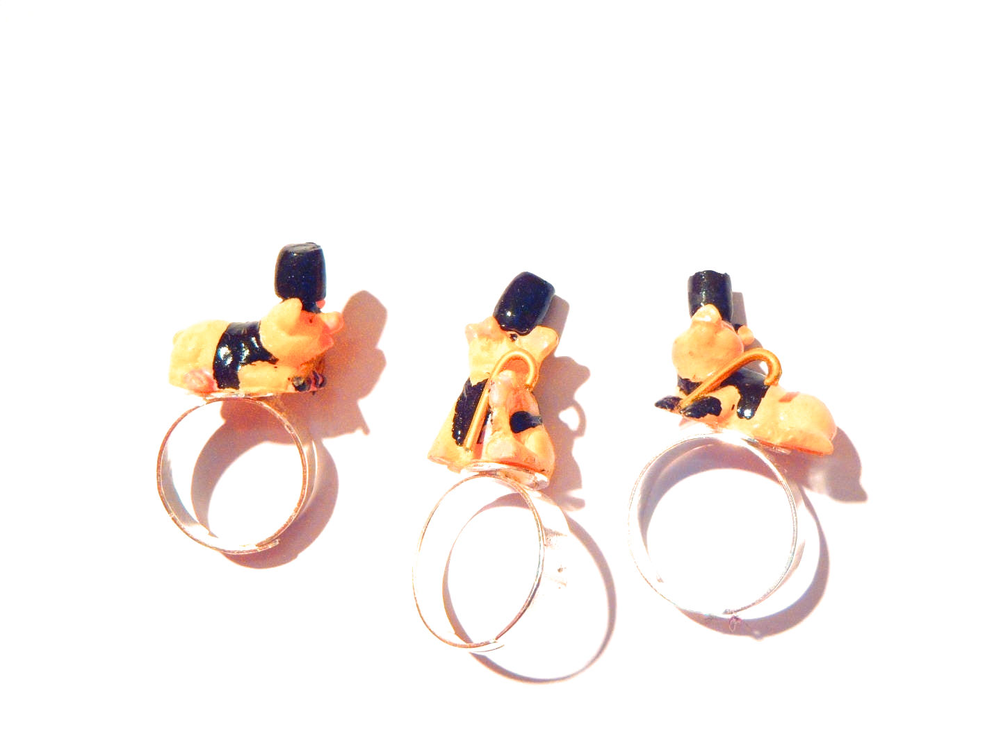 Bague LES TROIS PETITS COCHONS DU MUSIC HALL by The Sausage