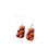 Miniature : Boucles d'oreilles OURSONS GUIMAUVE bruns miniatures