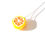 Miniature : sautoir pendentif fruit pamplemousse