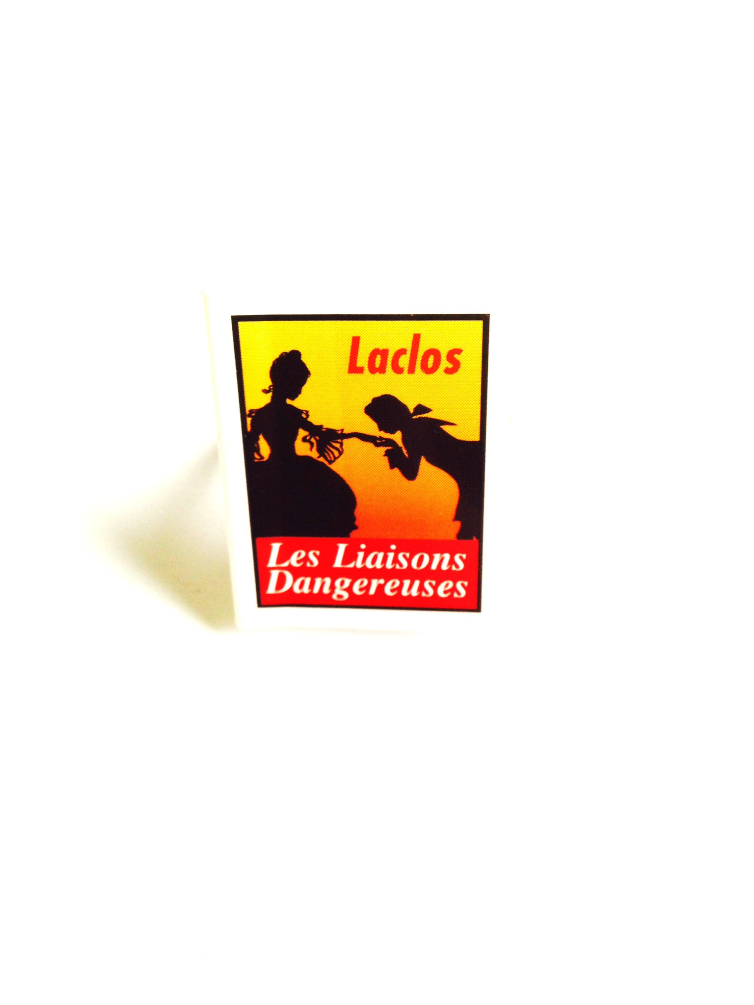 Bague mini livre LES LIAISONS DANGEREUSES