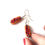 Thumbnail: Boucles d'oreilles Les HOT DOGS miniatures faits main
