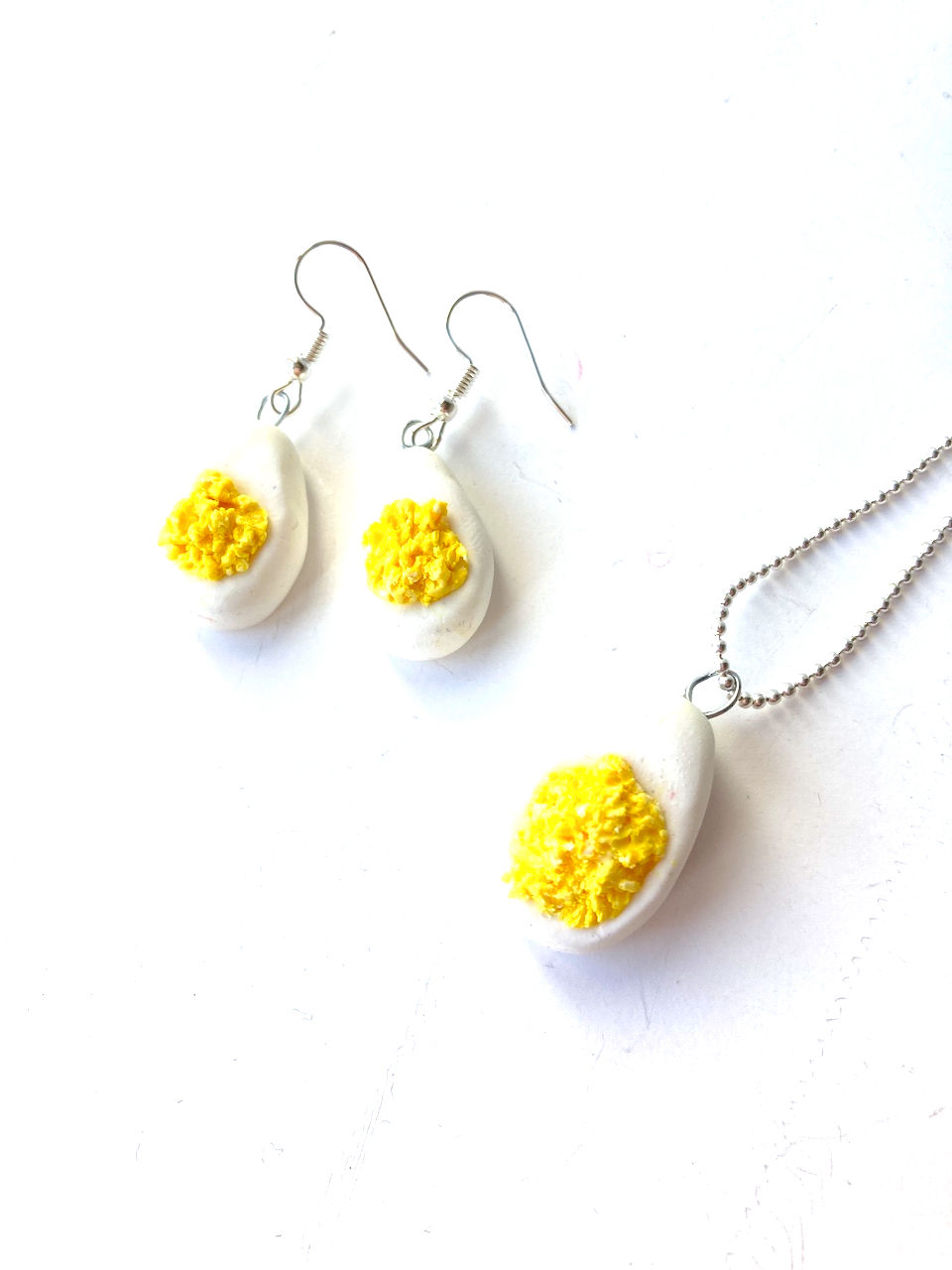 Thumbnail: Parure de bijoux OEUFS MIMOSA miniatures