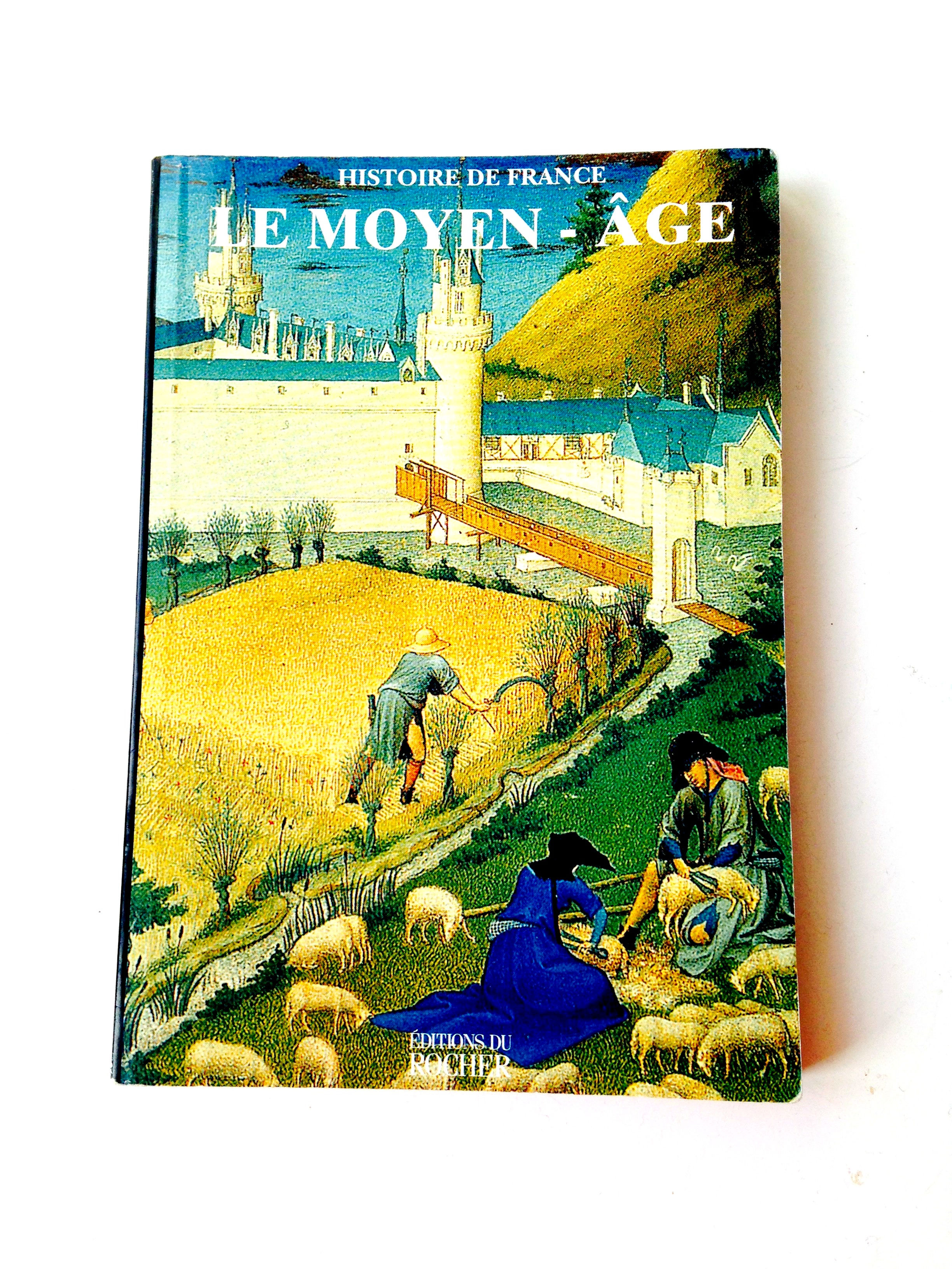 Livre d'occasion LE MOYEN-ÂGE, papier glacé, Editions du Rocher 1998