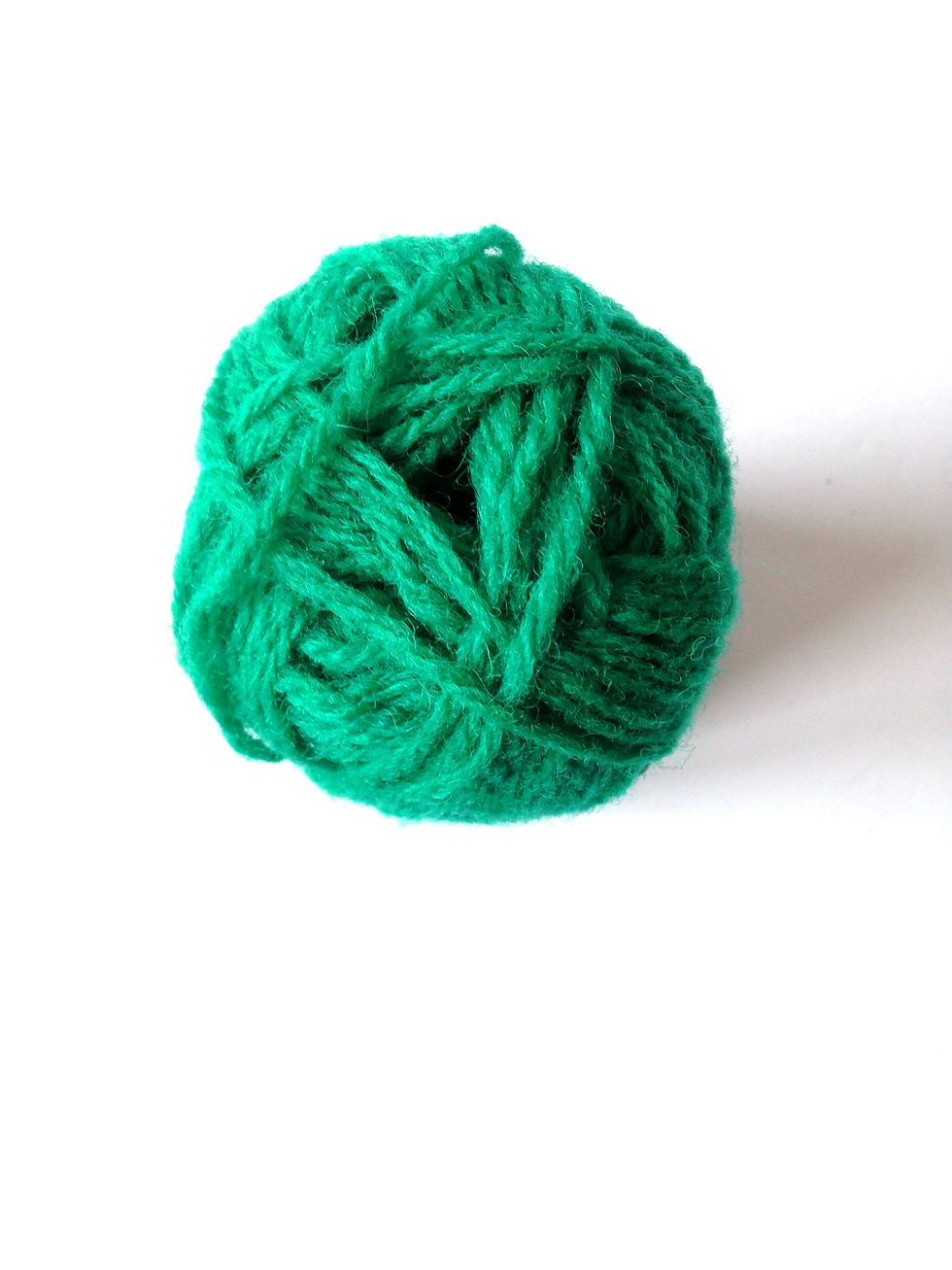 Miniature : Pelote de laine 100% SHETLAND, double knitting, vert