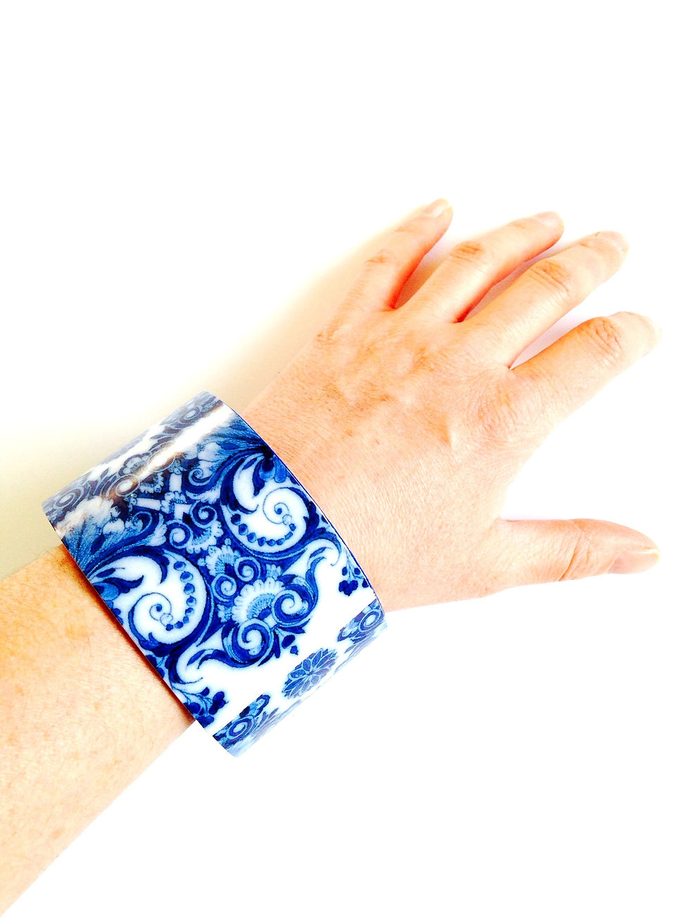 Thumbnail: Bracelet BUONA NOTTE arabesques bleues