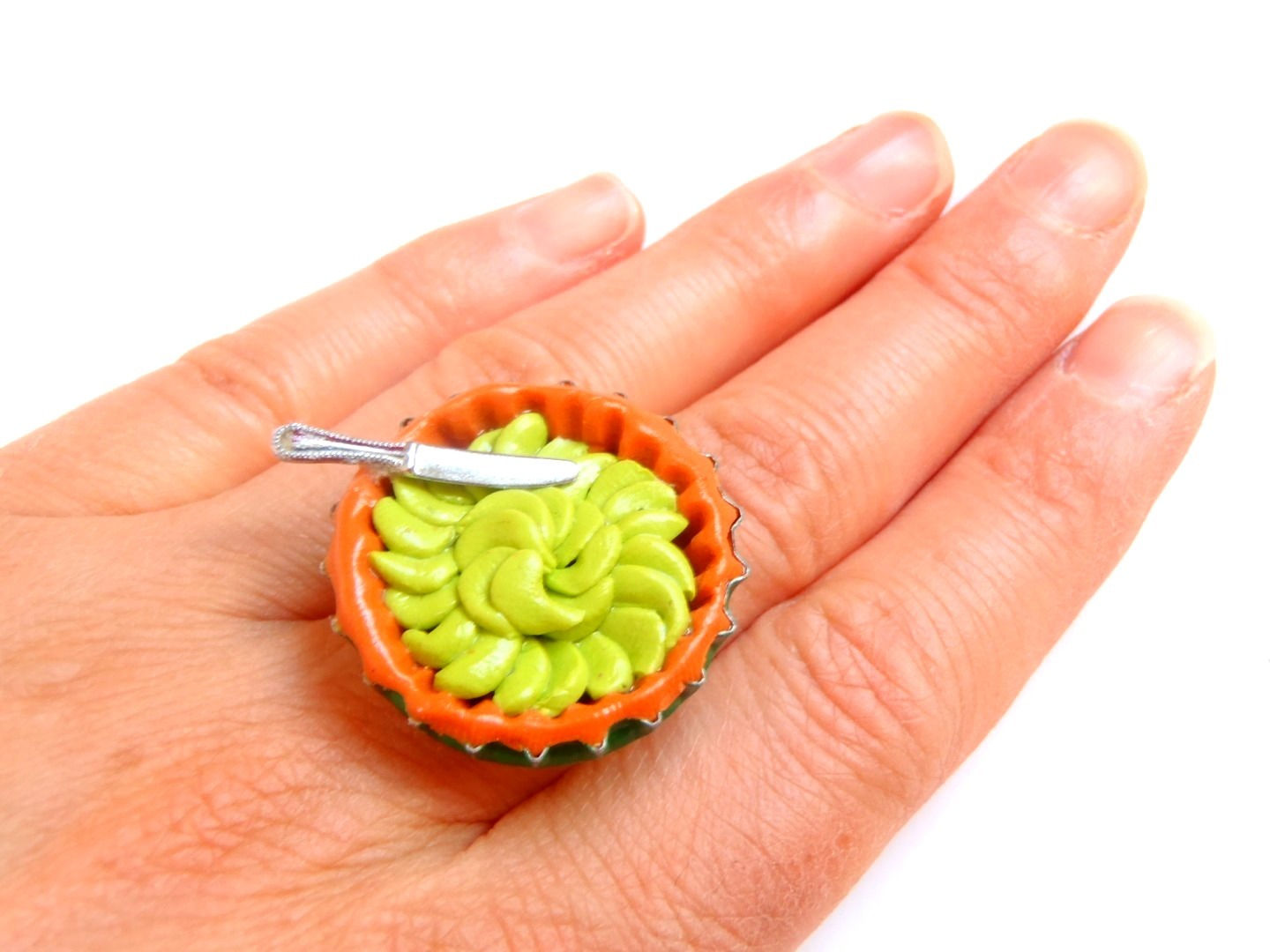 Bague LA TARTE AUX POMMES miniature