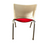 Miniature : Chaise Moderne WAP rouge et blanc vintage structure métal