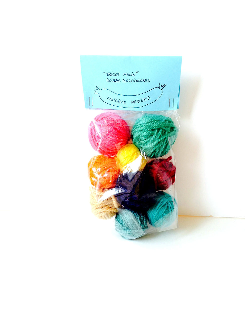 Miniature : Laine multicolore Tricot malin, assortiment de petites pelotes pour tricot