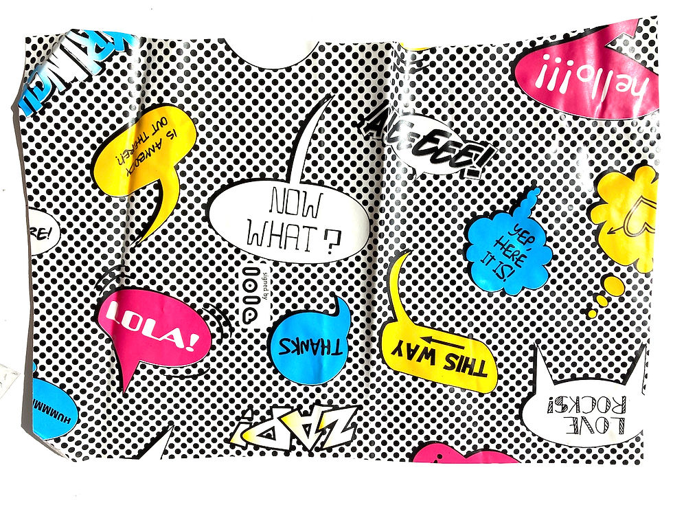 Miniature : Mini chute de toile cirée Love Rocks by Lola