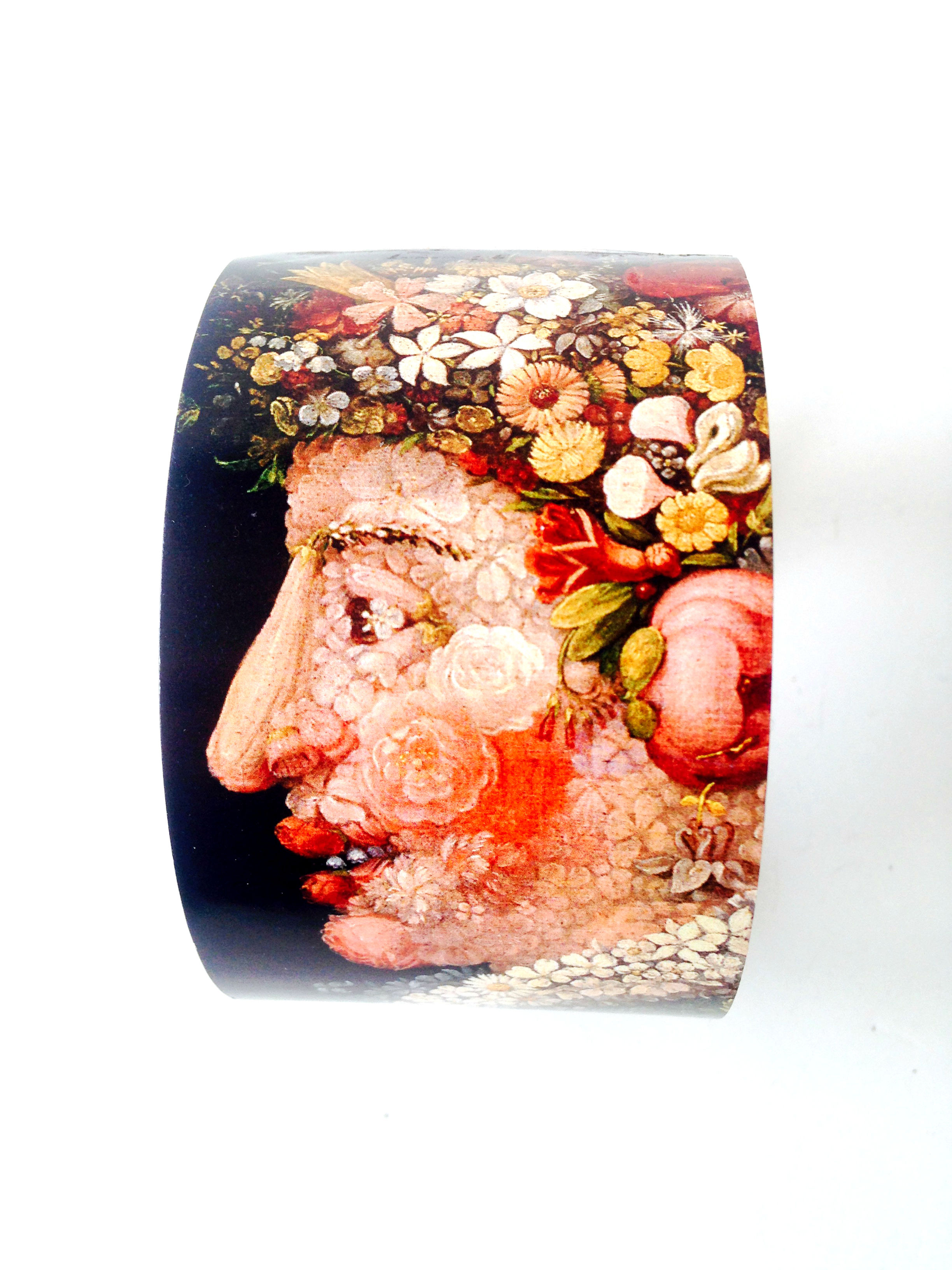 bracelet manchette Arcimboldo printemps