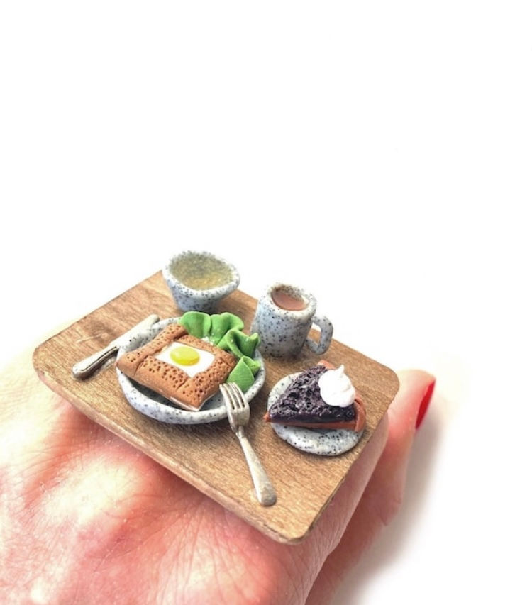 Thumbnail: Bague la p'tite creperie bretonne par The Sausage Jewels