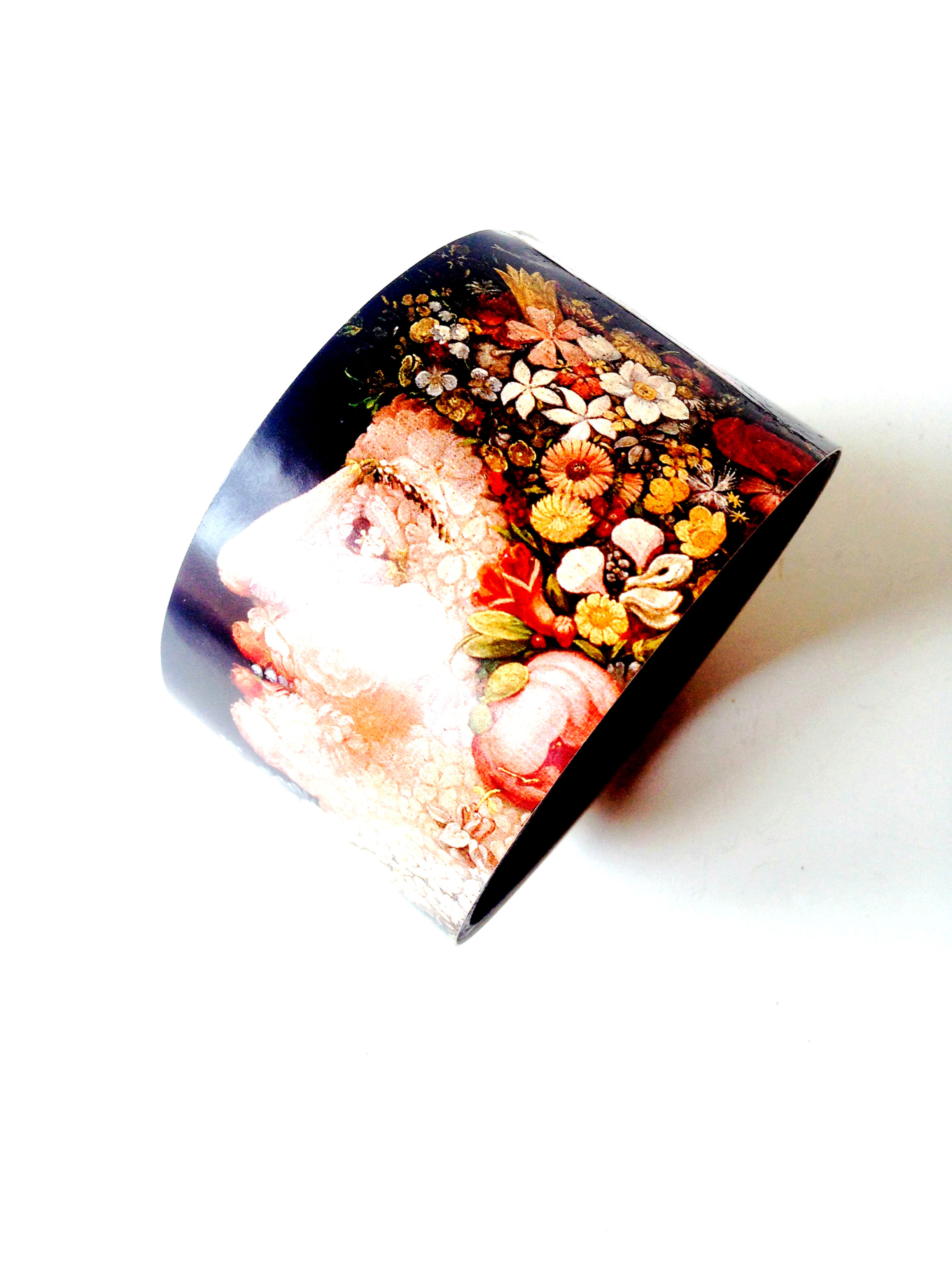 Handmade cuff bracelet Spring Arcimboldo