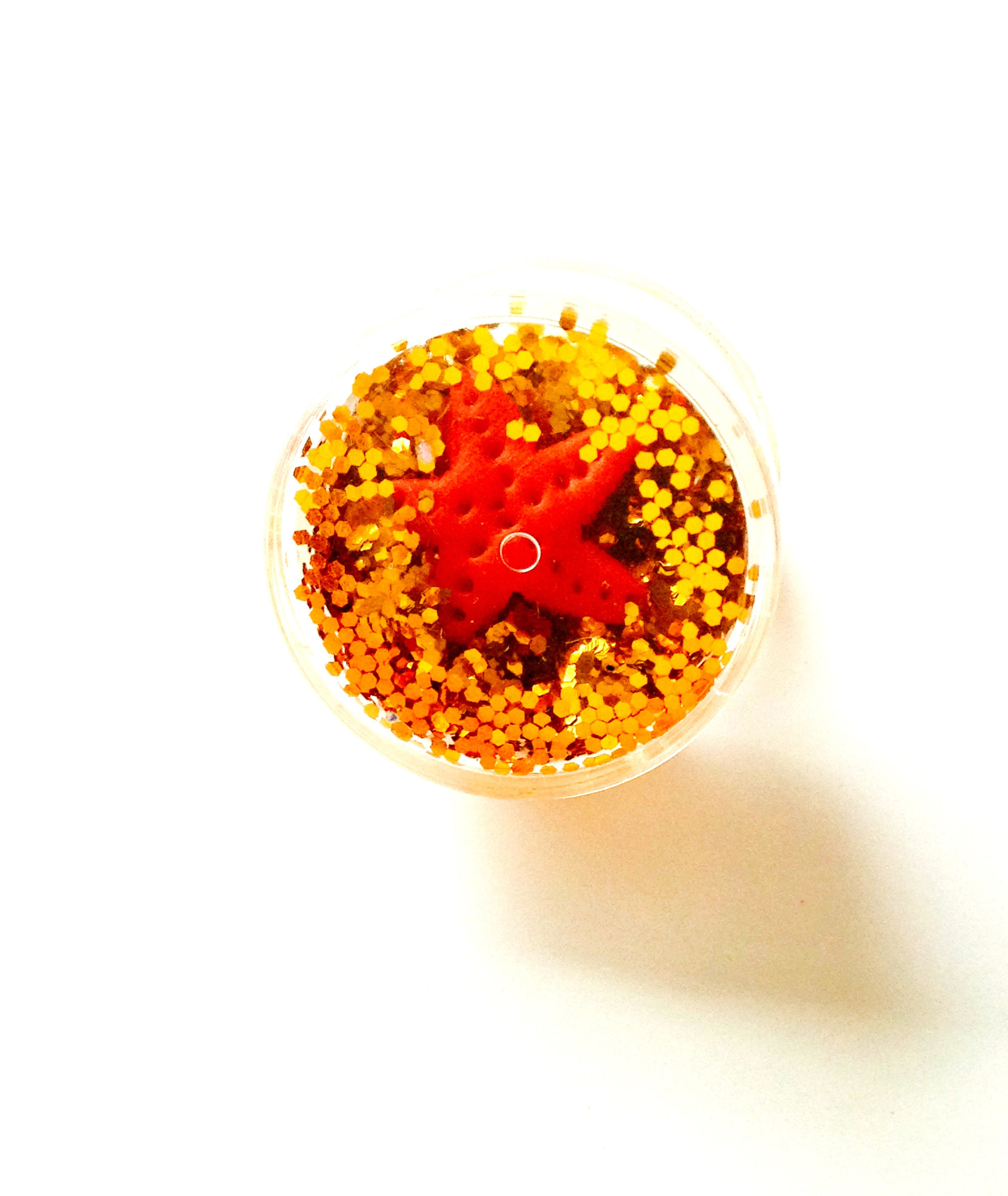 Bague L'ÉTOILE DE MER boite a paillettes etoile de mer miniature